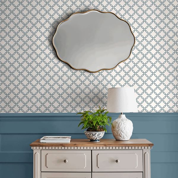 Westminster Wallpaper - Dusky Seaspray